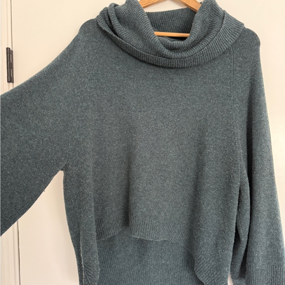 Theory Cashmere Cowl Neck Sweater
